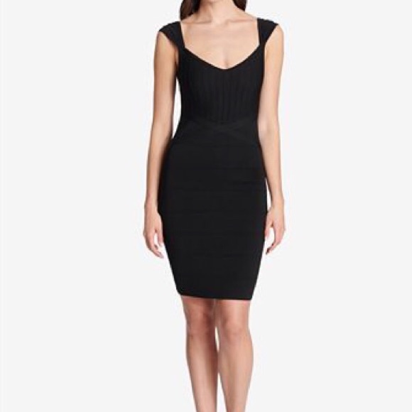 guess little black dress